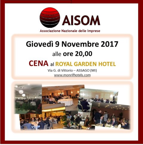 CdSOM_SERATA-CENA AISOM_ASSAGO_09.11.2017