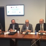 da sn. R. Benetti (Promos), P. Caresana (Lodi Export), GM Senna (Regione Lombardia), S. Vergani (Aisom)