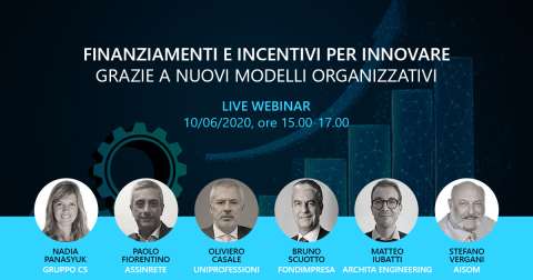 WEBINAR_10 GIUGNO 2020_Finanziamenti e Incentivi per Innovare